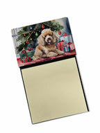 Poodle Cozy Christmas Sticky Note Holder