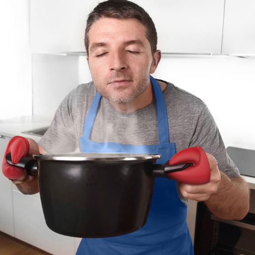 Lobster Claw Gloves - Thick Silicone Heat Resistant (Pair)
