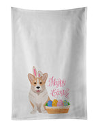 Fawn Cardigan Corgi Easter Kitchen Towel Set of 2