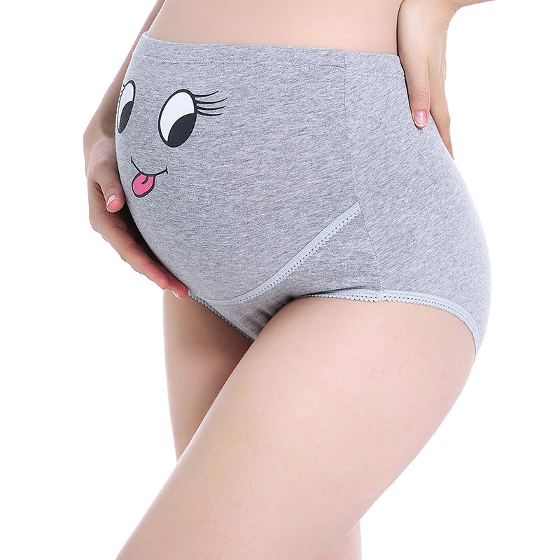 High Waist Cotton Maternity Panties for Women