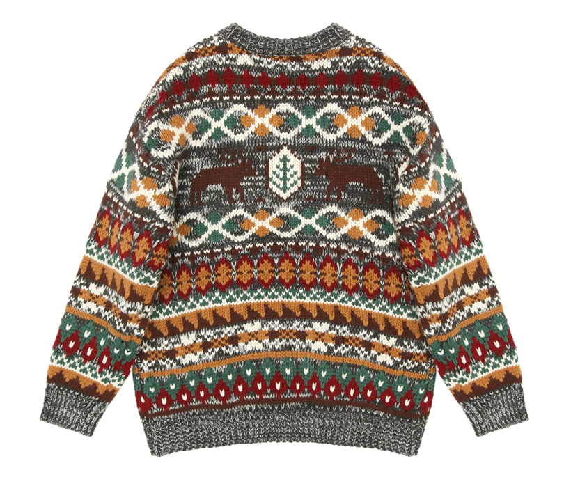 Women's Nordic Style Thick Oversized Christmas Sweater