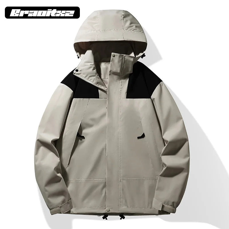 Men's Spring Autumn Outdoor Sports Windproof Jacket