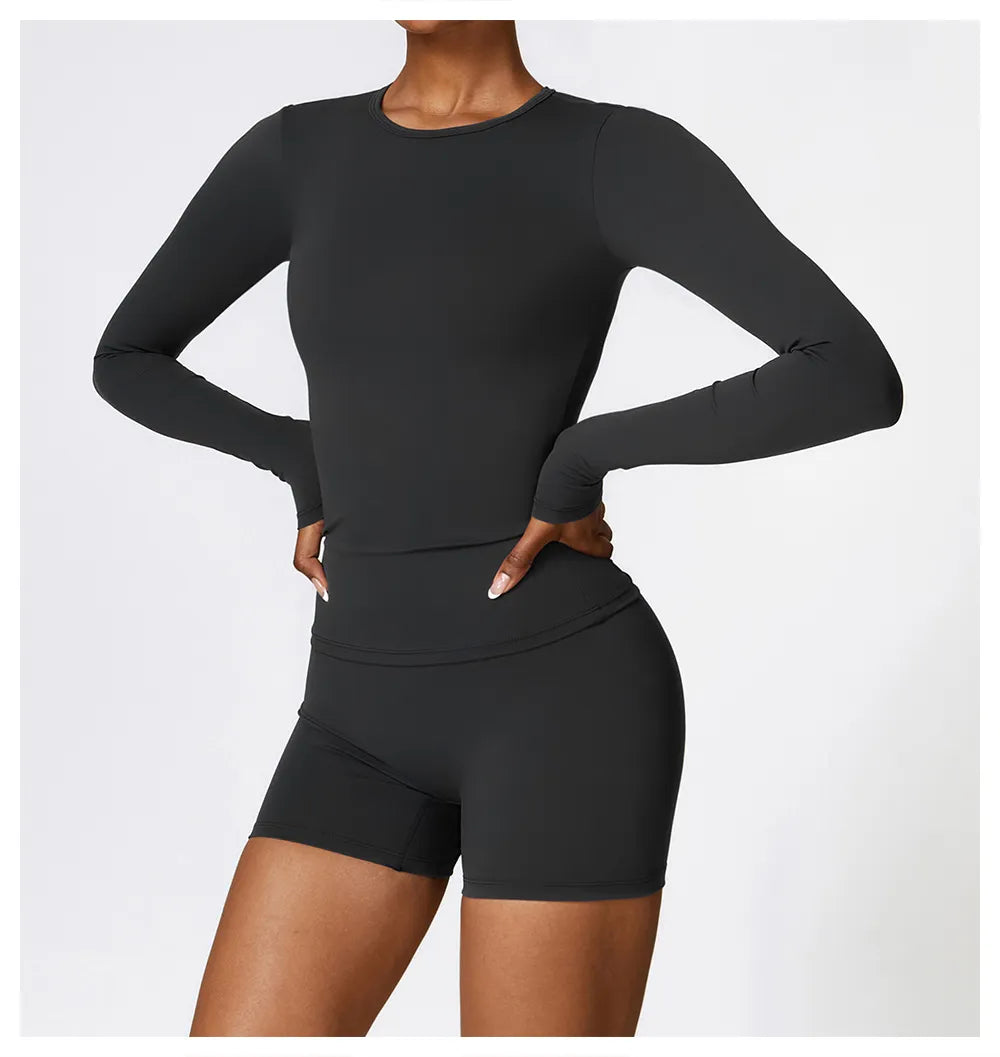 Women's Slim Long Sleeve Pullover | Streetwear