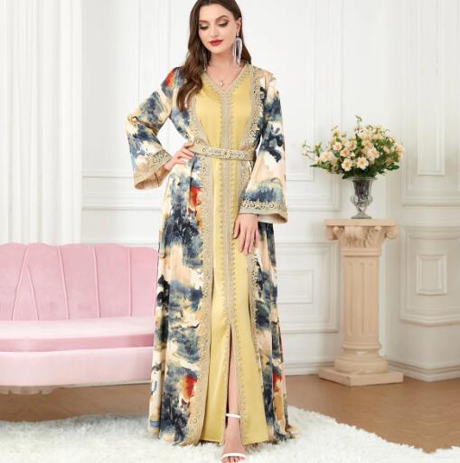 Women's Temperament Fashion Jacket Dress Two-Piece Set