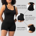 Plus Size Women's Sports Bodysuit with Waist Control