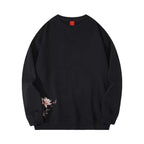 Vintage Embroidered Crewneck Sweatshirt Men’s Hoodie | Streetwear