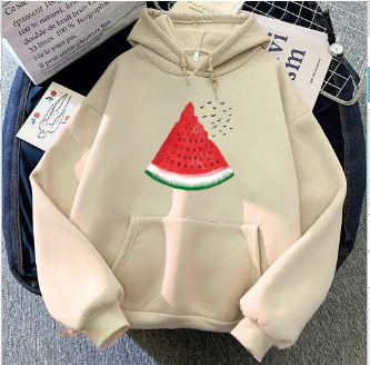 Watermelon Graphic Print Sweatshirt for Men/Women (One) | Streetwear