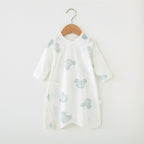 Baby Cotton Long Sleeve Romper for Summer Sleepwear