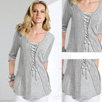 Victoria Top Corset Style With Satin Ribbon