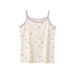 Girls' Cotton Summer Tank Top for Kids (Korean Style)