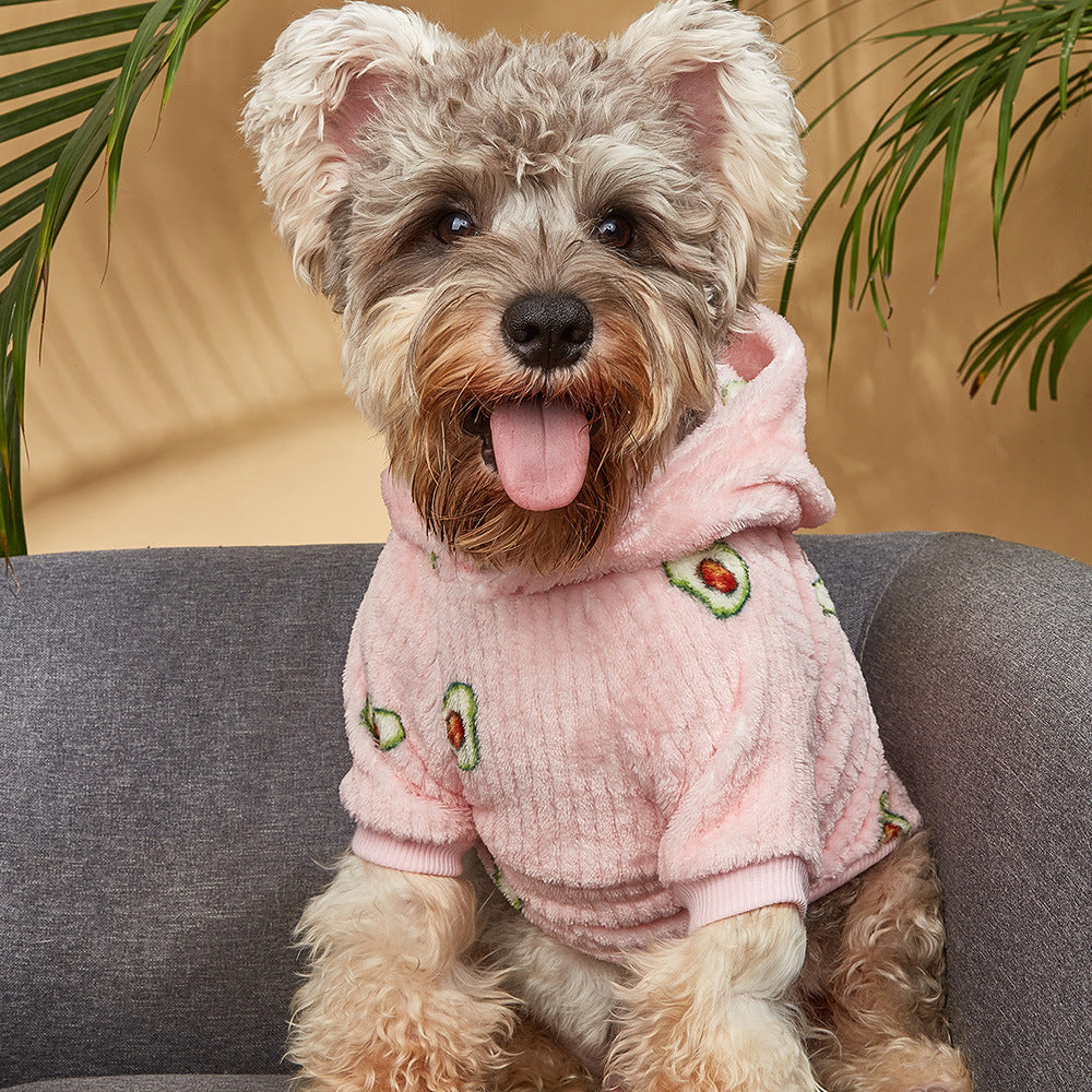 Avocado Print Hoodie for Cats and Dogs