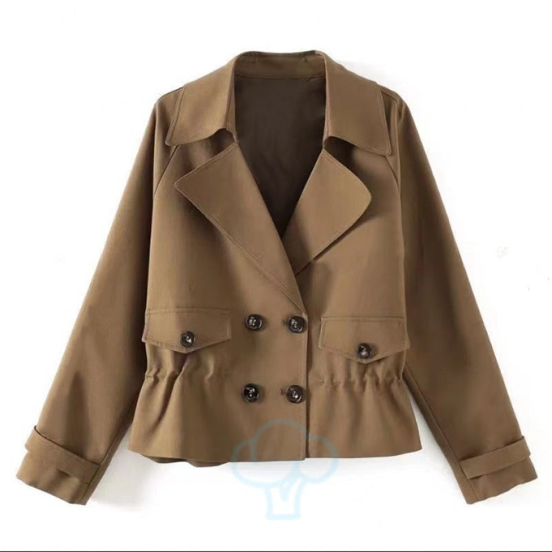 Korean-Style Women's Versatile Loose Short Coat