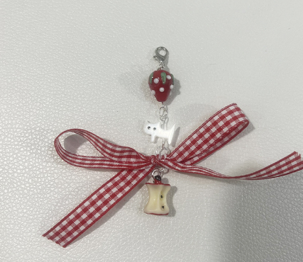 Silver Bowknot Star Christmas Earrings