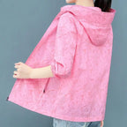 Women's Waterproof Spring Hiking Jacket for Outdoor Activities