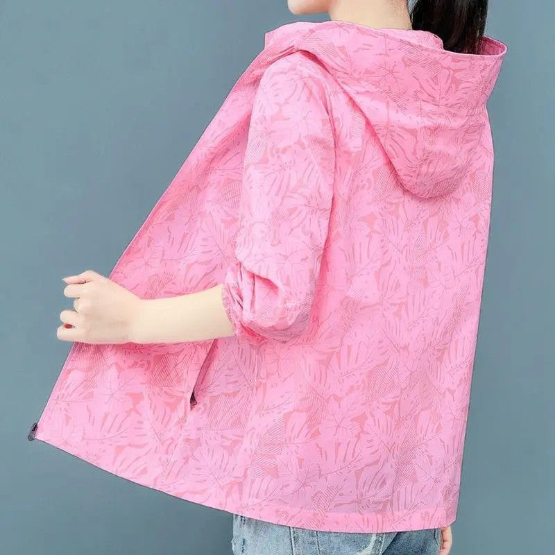 Women's Waterproof Spring Hiking Jacket for Outdoor Activities