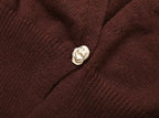 V-Neck Button Cardigan