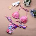 Shell Bikini Set - Sexy Low Waist Beach Swimwear