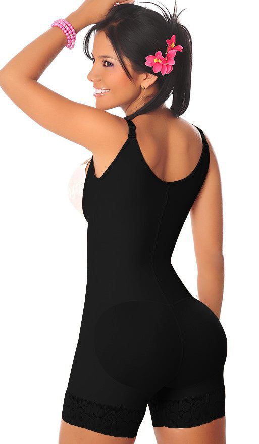 Fashionable Peach Butt Lift Bodysuit 905