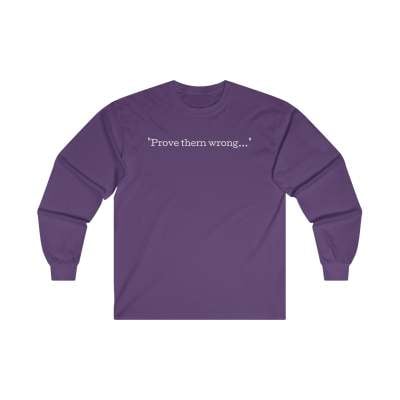 Prove Them Wrong Pullover Sweater | Streetwear