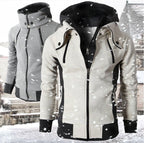 Men's Zip Up Hooded Sports Cardigan Sweatshirt Jacket | Streetwear
