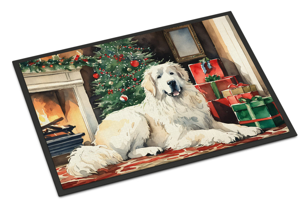 Great Pyrenees Cozy Christmas Doormat