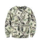 Funny 3D Printed Christmas Sweater for Men Long Sleeve