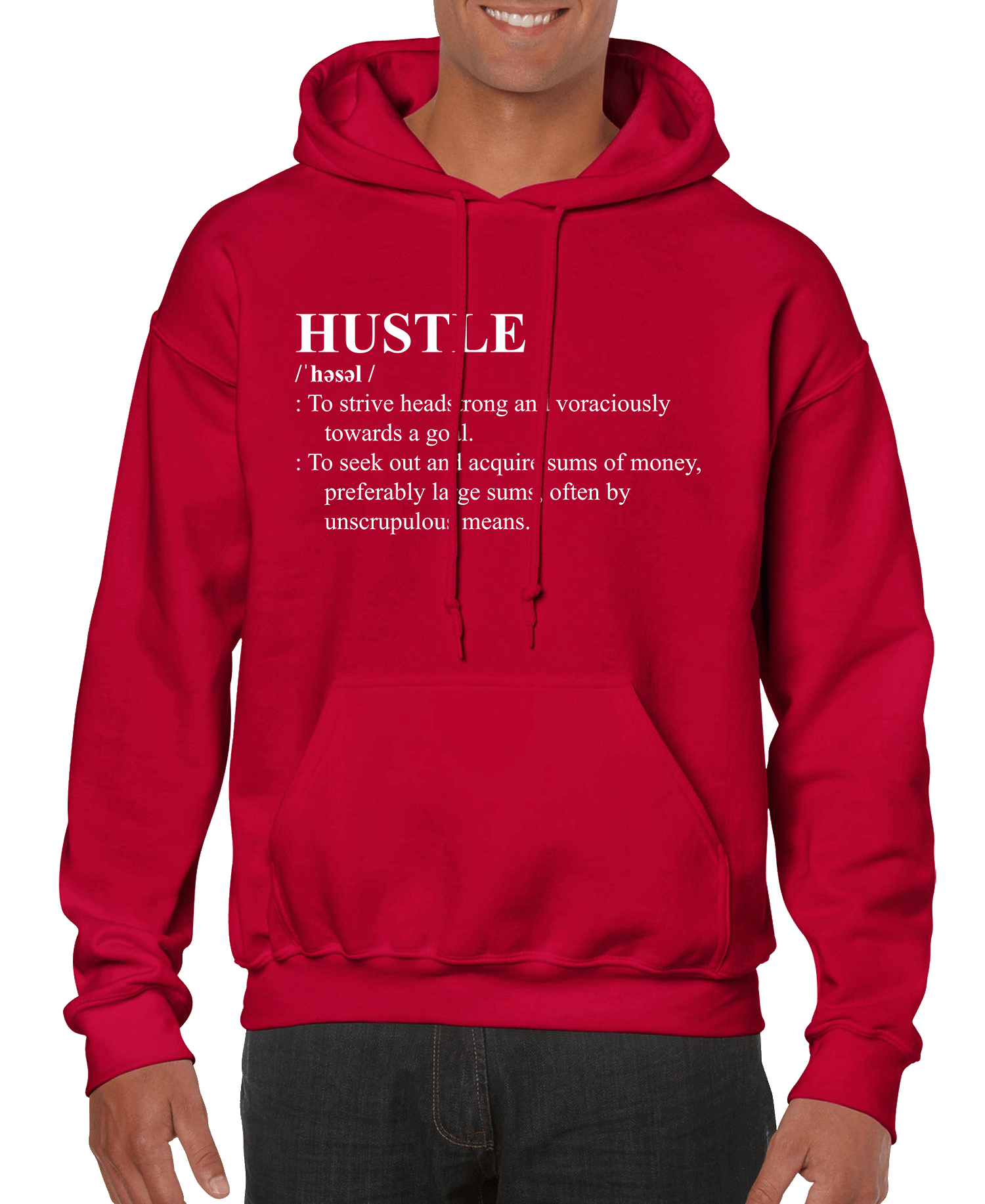 HUSTLE Definition Men’s Hoodie | Streetwear