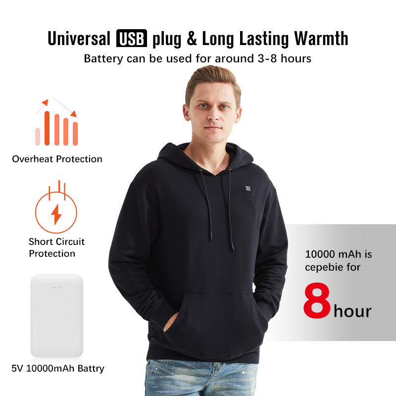 Heated Winter Hoodie | Streetwear