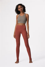 2019 Cross-Back High Neck Sports Bra & Yoga Tank Top