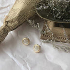 Vintage Cat's Eye Stone Elegant Earrings/Clips