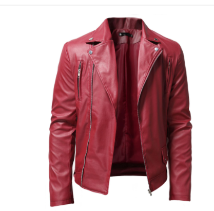 Large Size Casual Leather Jacket Collection