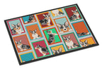Lots of Blue Merle Welsh Cardigan Corgi Doormat