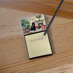 Black Russian Terrier Cozy Christmas Sticky Note Holder