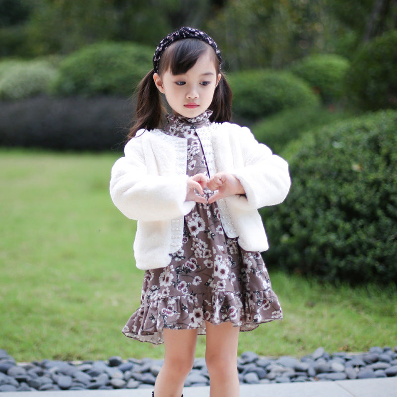 Girls Fur Coat
