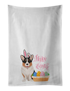 Tricolor Cardigan Corgi Easter Kitchen Towel Set of 2