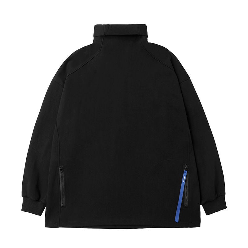 Adjustable Stand Collar Sweater for Men and Women