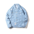 Trendy Men's Casual Loose Denim Jacket for All Seasons