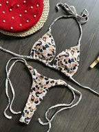 2024 Women's Bikini with Unique Fabric Print