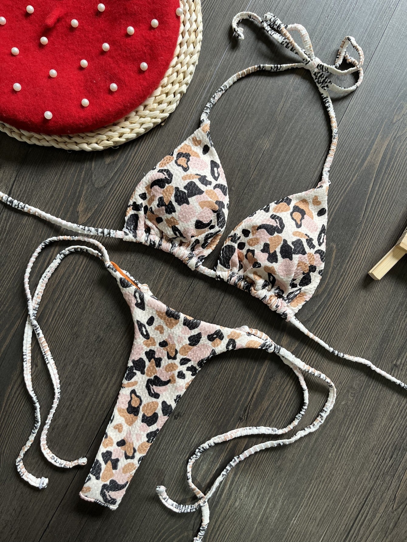 2024 Women's Bikini with Unique Fabric Print