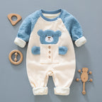 Fleece Warm Romper for Newborns