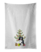 Australian Shepherd Black Tricolor #1 Christmas Kitchen Towel Set of 2