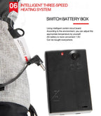 Heating Gloves Touch Screen Rechargeable