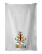 Minskin Cat Christmas Kitchen Towel Set of 2