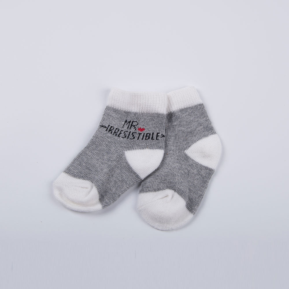 Baby Clothes Gift Set with Short Sleeve Bodysuit & Socks