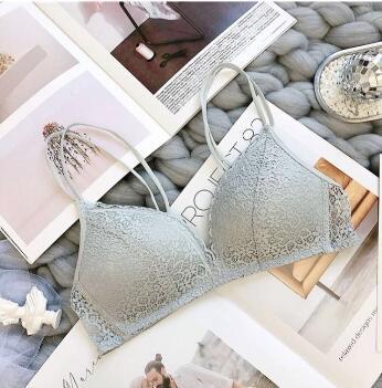 Summer Breathable Wireless Bra Set for Big Busts