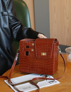 [Unpriced] Stone Pattern Crossbody Bag | Faith Accessory