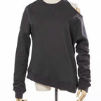 American Retro Dark Gray Chic Round Neck Hoodie | Streetwear