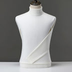 Thick High Neck Cashmere Sweater for Men