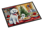 Poodle Christmas Cookies Doormat