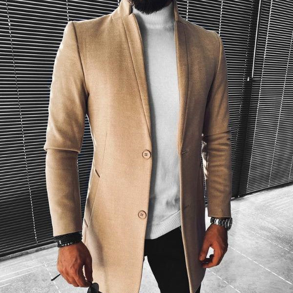 Men's Double-Sided Woolen Jacket Coat